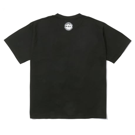 Embroidered Logo Overdye Boder T-shirt