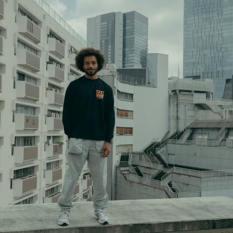CITY COUNTRY CITY x Marmot_FEEL UP  L/S T-SHIRT_GREEN