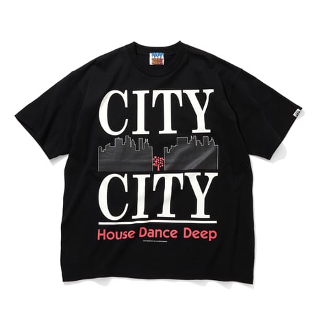 ARCHIVE SALE__COTTON T-SHIRTS_CITY_CITY_BLACK