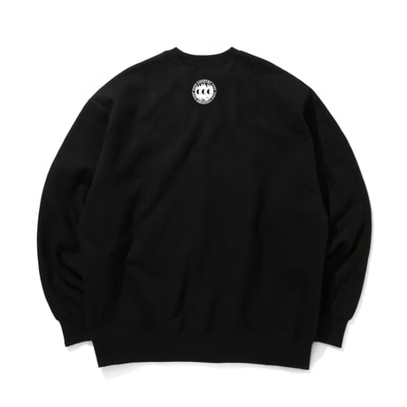 EMBROIDERED LOGO SWEATSHIRT_CCCC_BLACK