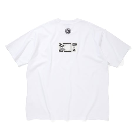COTTON S/S T-SHIRT_マン券_WHITE
