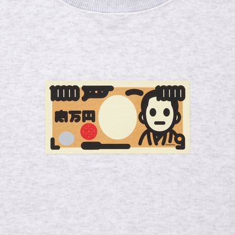 SWEATSHIRT_マン券_AH GRAY