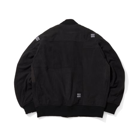CITY COUNTRY CITY x OLDPARK＿FLEECE MA-1_BLACK#2