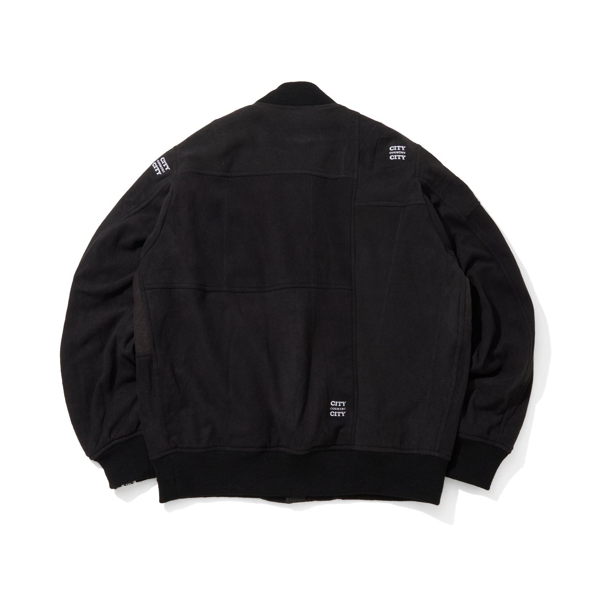 CITY COUNTRY CITY x OLDPARK＿FLEECE MA-1_BLACK#2