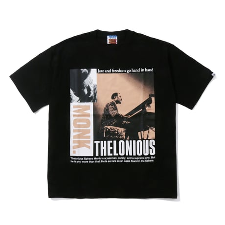Cotton T-shirt_Thelonious Monk (Piano,Composer)