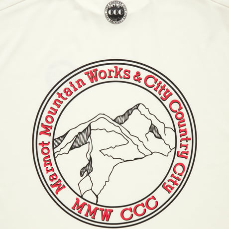 CITY COUNTRY CITYx Marmot_MMWCCC EVERYWHERE T-SHIRT_MMWCCC_WHITE