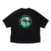 CITY COUNTRY CITY x Marmot_FEEL UP  T-SHIRT_MOTIVATION_BLACK