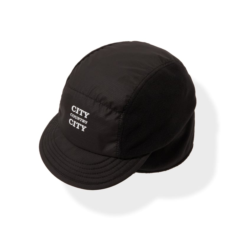 CITY COUNTRY CITY x HOUYHNHNM_ FLEECE CAP_BLACK CITY COUNTRY CITY x HOUYHNHNM_ FLEECE CAP_BLACK