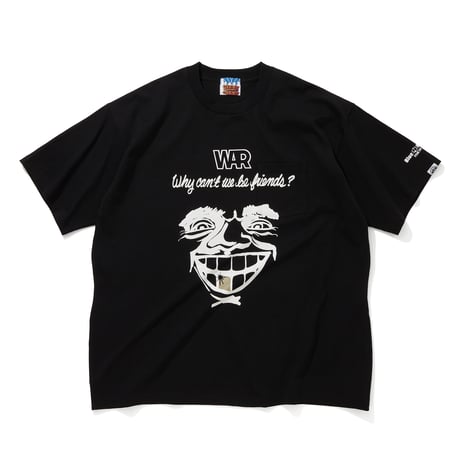 WAR x CITY COUNTRY CITY x Blue Note Tokyo_COTTON S/S POCKET T-SHIRT_WHY CAN’T WE BE FRIENDS? _BLACK