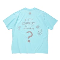 COTTON S/S T-SHIRT_WHAT HAPPEND?_BLUE