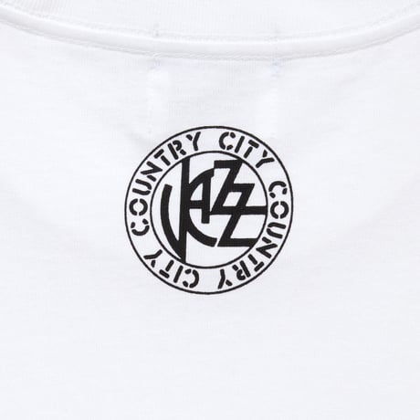 COTTON T-SHIRT_CITY COUNTRY CITY JAZZ PIANO_WHITE