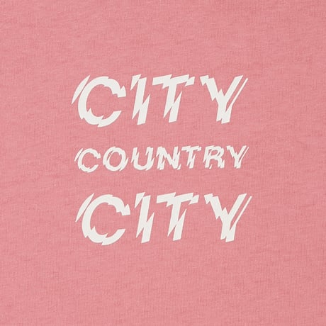 Cotton L/s T-shirt_City Country City_Deep Pink