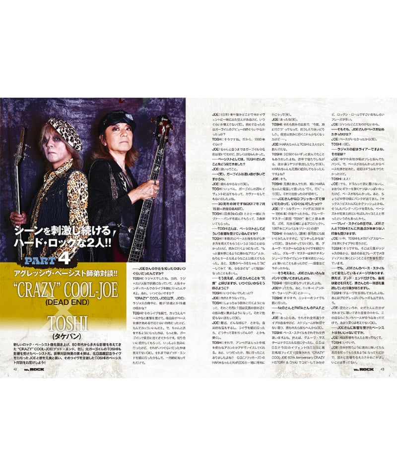 We Rock 付録DVD13枚セット WeROCK 101 | WeROCK STORES!