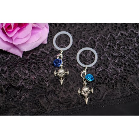 【Hiina Rose】／スカルクロス・アンブレラマーカーセット（シルバー）