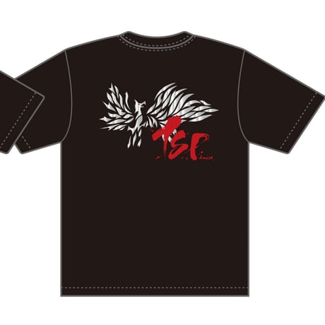 TSP／10thアニヴァーサリーTシャツ（シルバー・ロゴ）