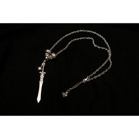 ソード×オクタグラム チェーンネックレス（H）【一点もの】