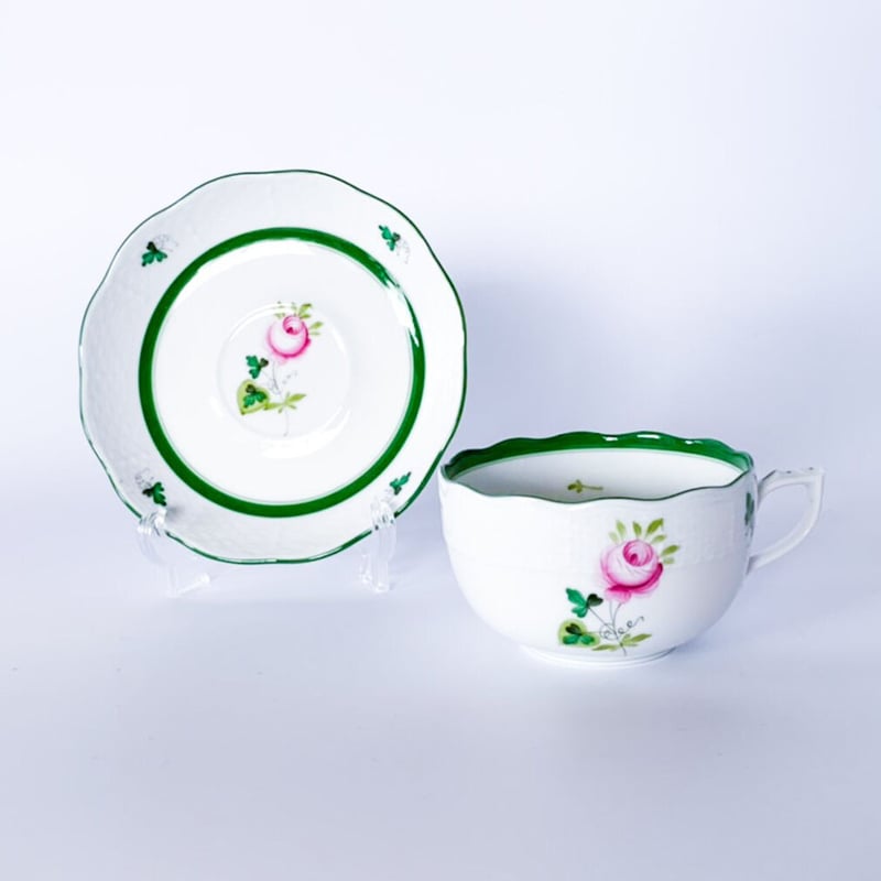 HEREND ヘレンド 手早い ウィーンの薔薇 サービストレー 23cm 