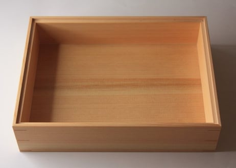【受注生産】「kumu」 　組子文箱（小）　意匠：弁天亀甲