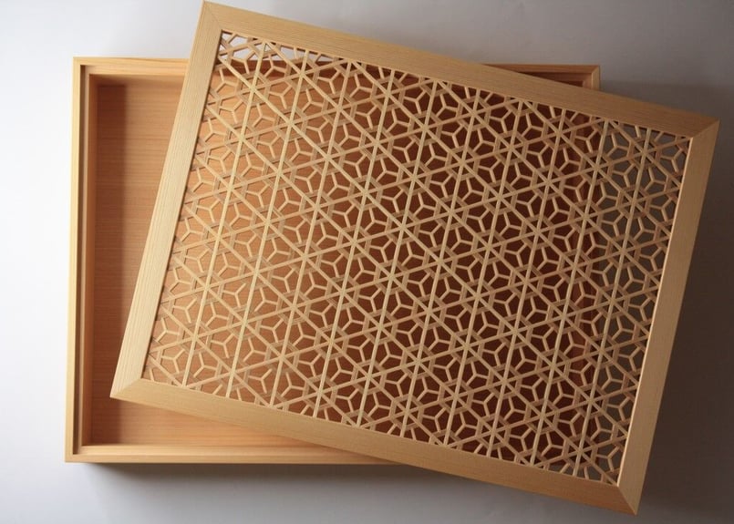 備前波文組鉢 五客 (未使用 新品同様) 備前波文組鉢 五客 (未使用 新品同様)