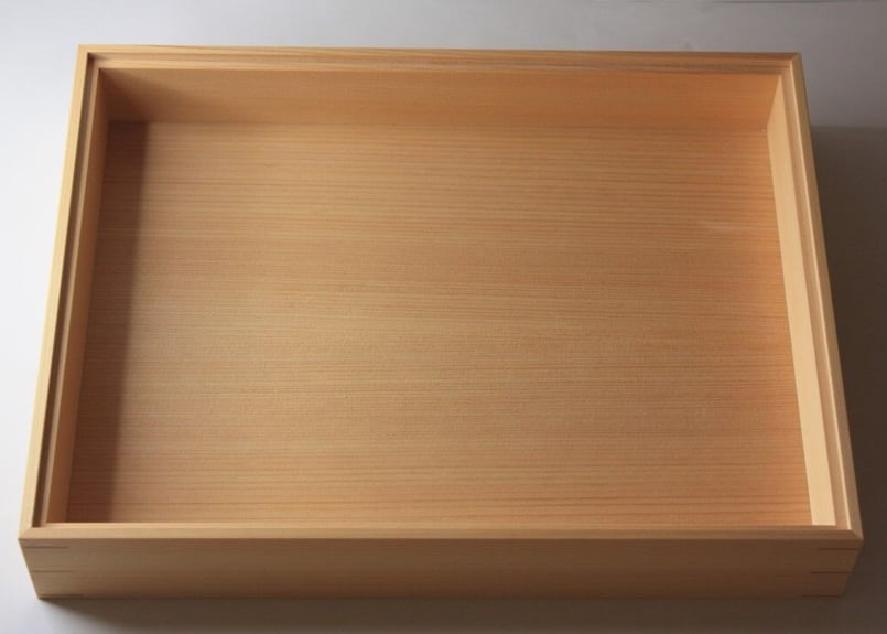 受注生産】「kumu」 組子文箱（大） 意匠：桜亀甲 | 指勘建具工芸 sashikan