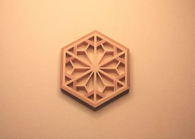 組子コースター 組子柄コースター | soulabo