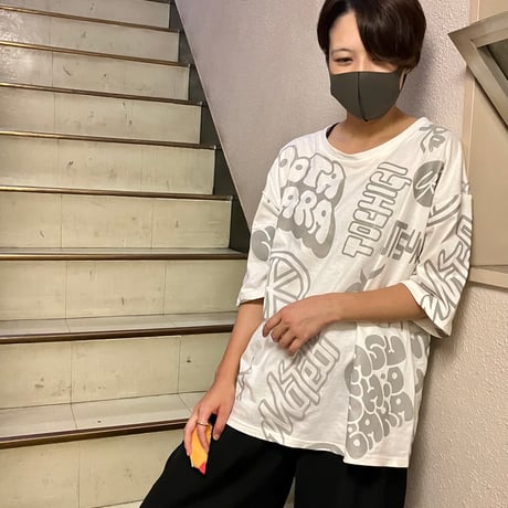 【SALE】U字工事オリジナルTシャツ！　栃木県市名が光るリフレクター（反射）生地〈男女兼用〉