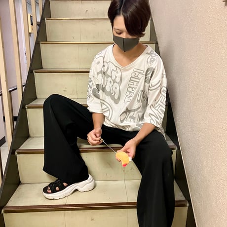 【SALE】U字工事オリジナルTシャツ！　栃木県市名が光るリフレクター（反射）生地〈男女兼用〉