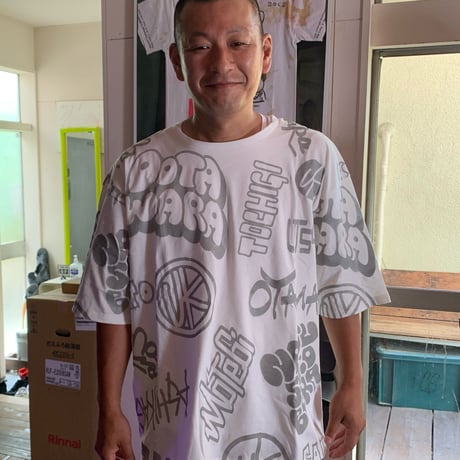 【SALE】U字工事オリジナルTシャツ！　栃木県市名が光るリフレクター（反射）生地〈男女兼用〉