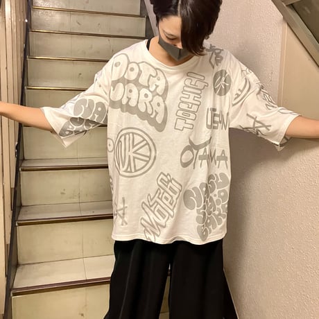 【SALE】U字工事オリジナルTシャツ！　栃木県市名が光るリフレクター（反射）生地〈男女兼用〉