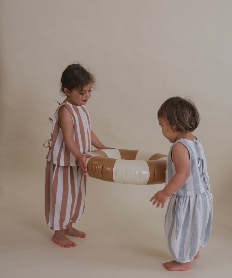 トップス organic zoo Sardine Stripes Resort Sardine Stripes Resort Top | Organic Zoo