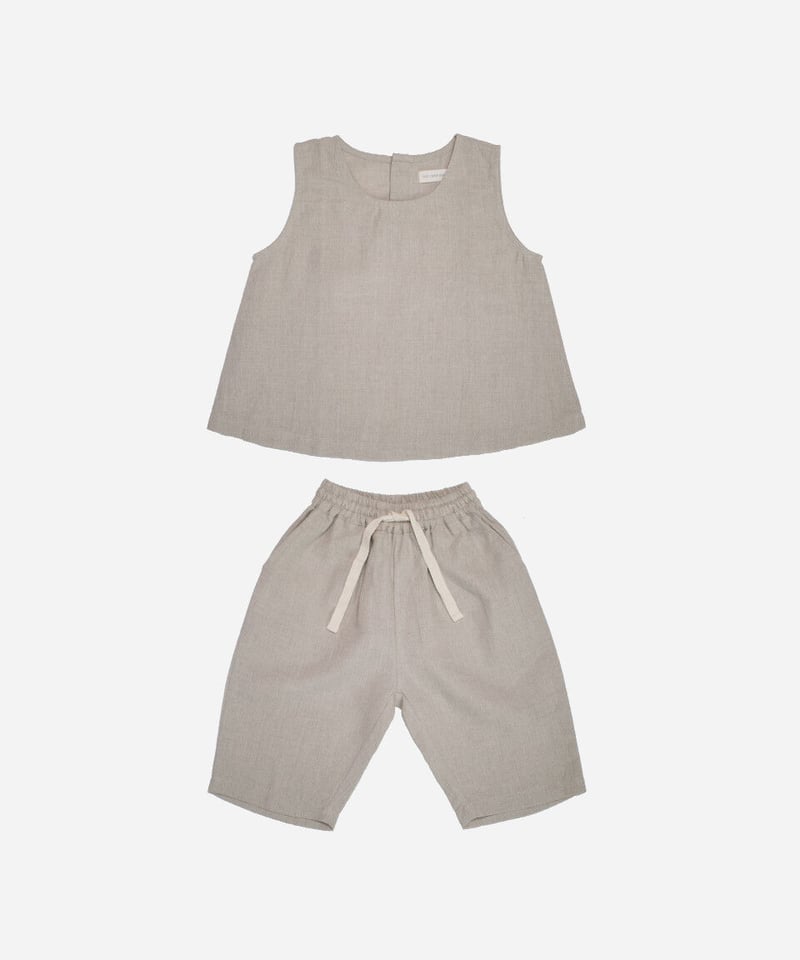 son and daughter - KOA LINEN SETS(Natural) | UA