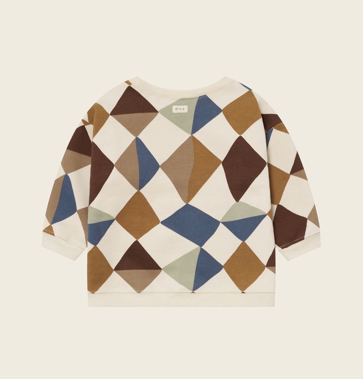 organic zoo - Kite Patchwork Sweatshirt Undyed