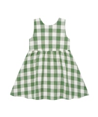 organic zoo - Dill Gingham Sleeveless Dress