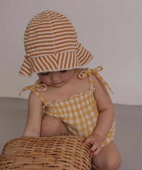 organic zoo - Copper Stripes Sun Hat