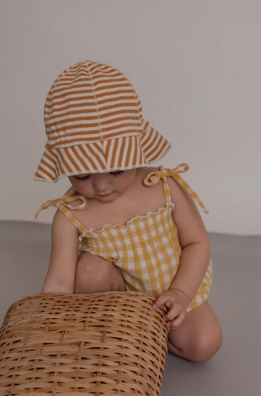 organic zoo - Copper Stripes Sun Hat | UANDEL