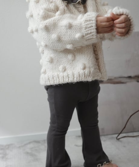 THE BLUEBERRY HILL - Popcorn Cardigan  Cream
