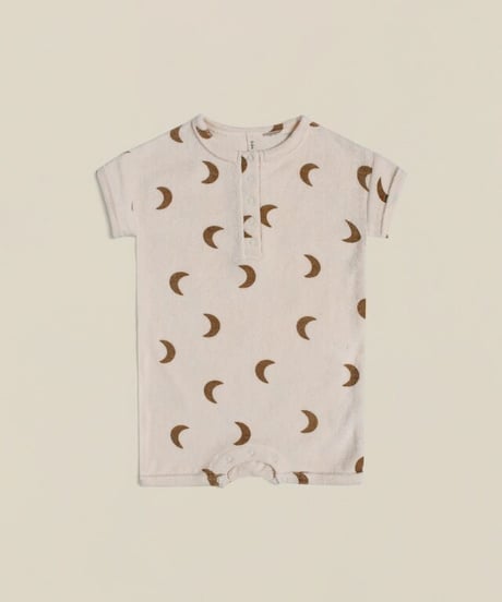organic zoo - Gold Midnight Terry Beach Romper