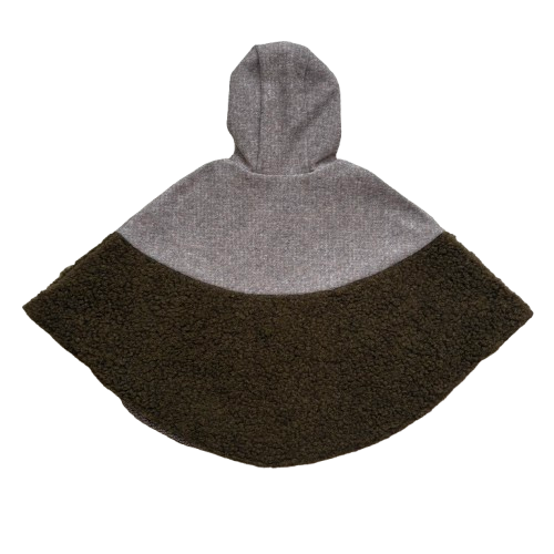 最終値下げ　hello lupo check ポンチョ 18-24m HELLO LUPO 18-24m 最終値下げ hello lupo check ポンチョ 18-24m