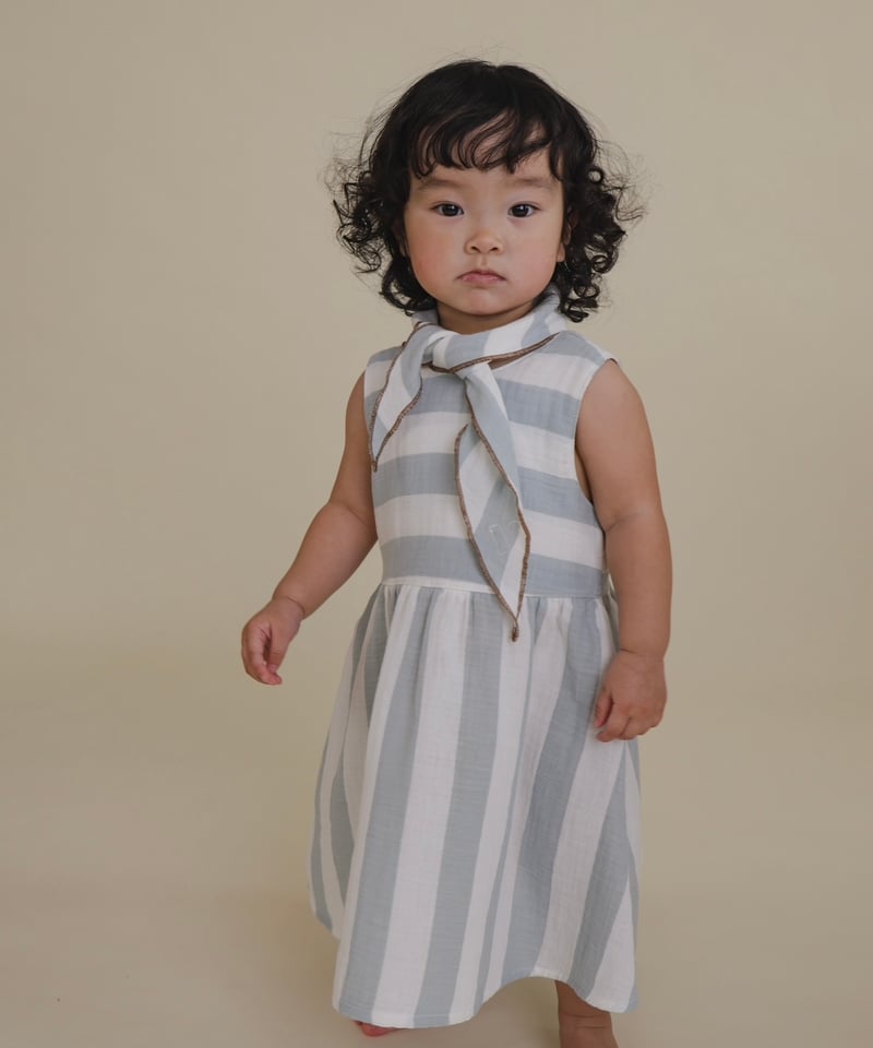 organic zoo - Sardine Stripes Sleeveless Dress