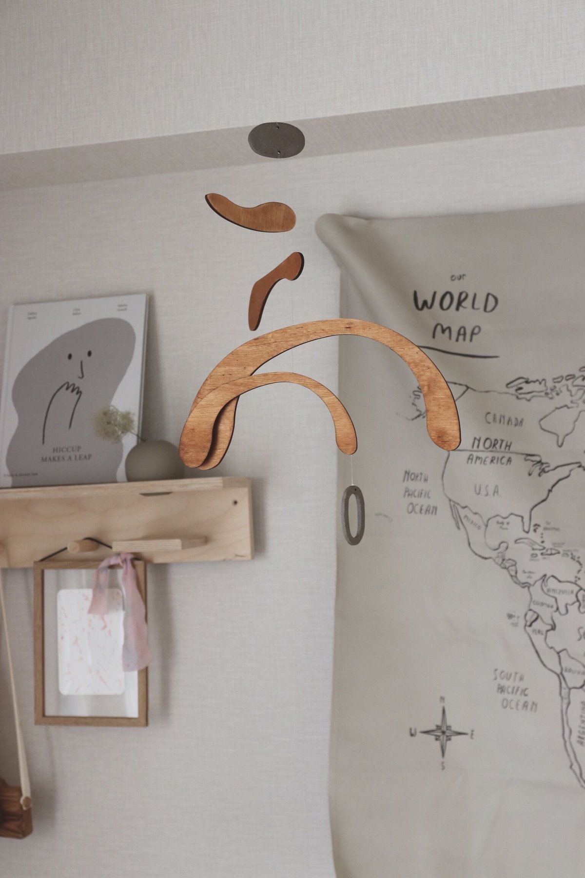 kinetic levi モビール mobile Lily Plywood All mobiles > Lily