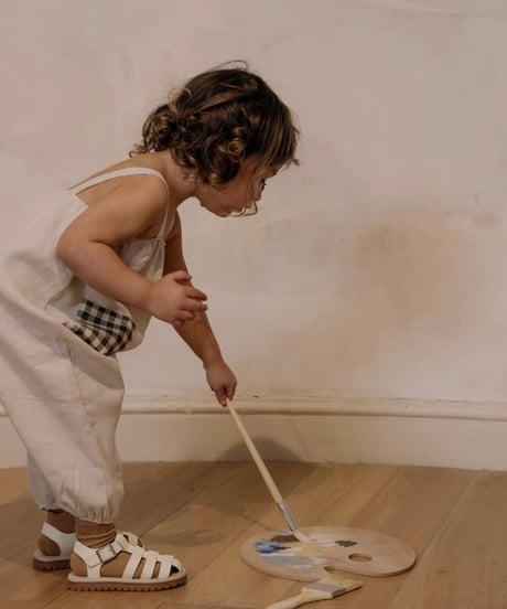 organic zoo - Ceramic White Artisan Jumpsuit