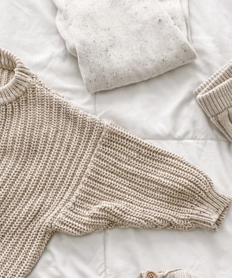 OAT - ‘Oat Fleck’ Chunky Knit