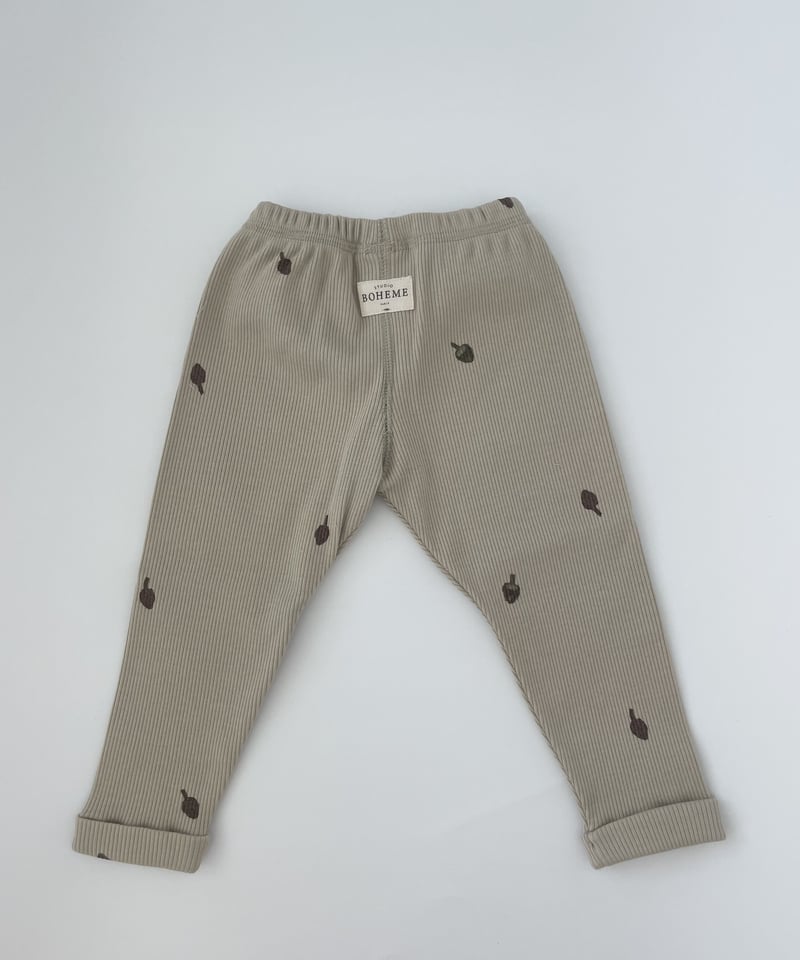 STUDIO BOHEME PARIS -LEGGINGS ROM POM ラスト6y | U