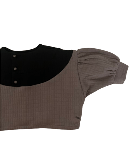HELLO LUPO - Gina Top - Grey Q