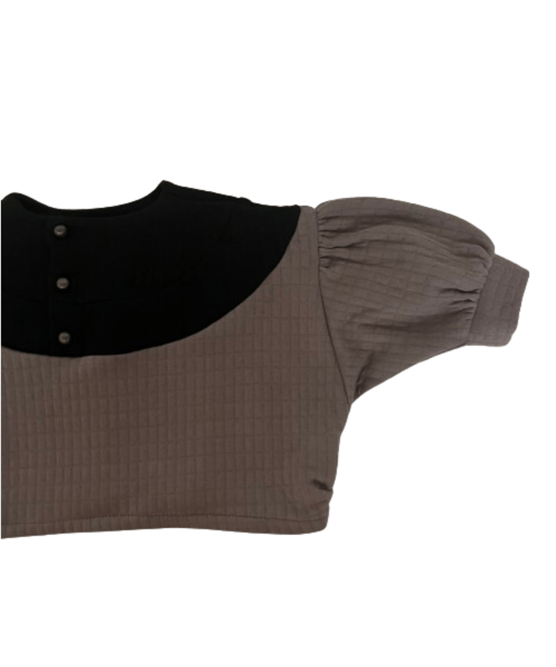 HELLO LUPO Gina Top 2-3y 美品 HELLO LUPO - Gina Top - Grey Q | UANDEL