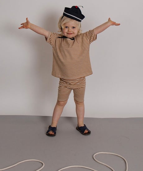 organic zoo - Copper Stripes Boxy T-Shirt