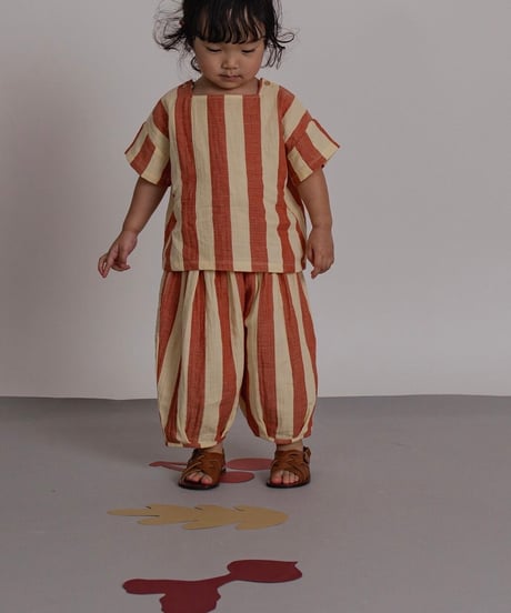 organic zoo - Tomato Stripes Resort Pants