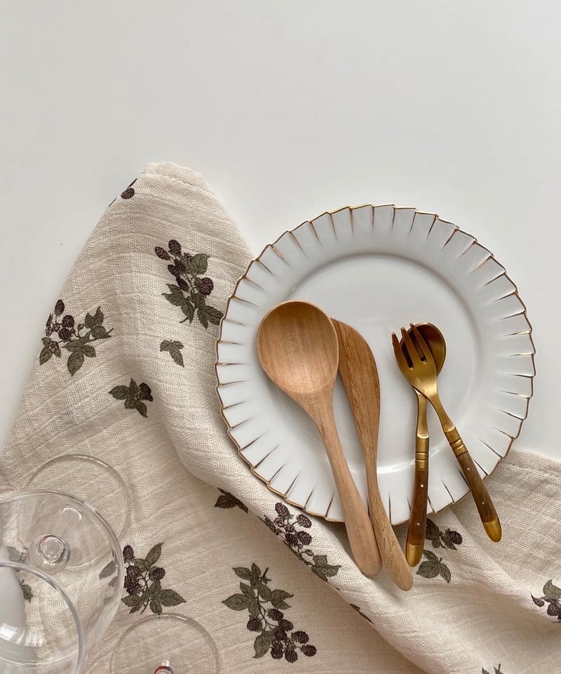 garbo&friends - Blackberry Muslin Swaddle Blank