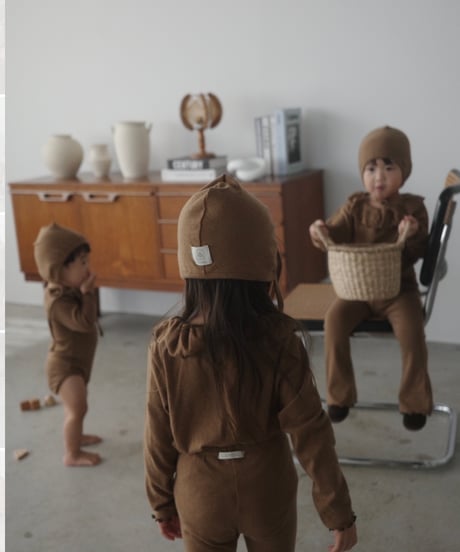 UANDEL - Mellow Collared Tops (Camel Brown)