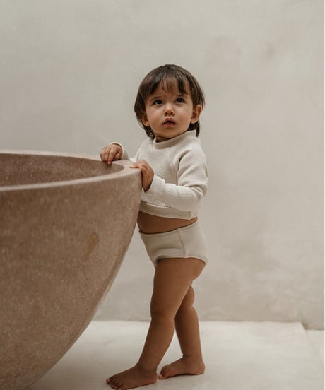 sonanddaughter ベージュ ノースリーブセット CATEGORY son and daughter | UANDEL